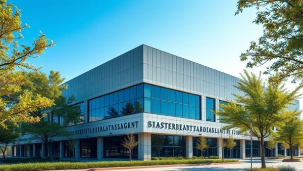 Contemporary industrial building in Melbourne symbolizing industrial expansion.