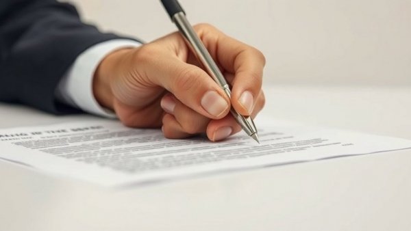 Signing a property contract in the Newcastle property market.