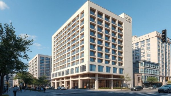 St Giles London Hotel ownership, modern architecture view