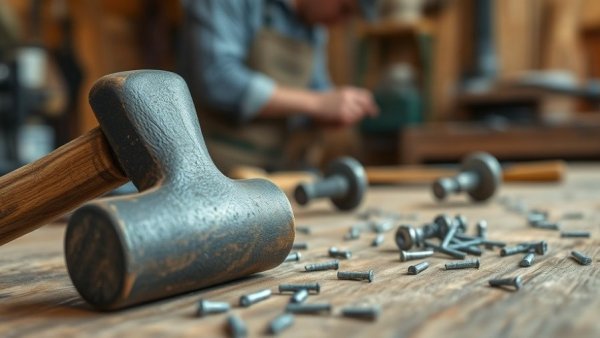 Tools on a workbench with a blurred background, related to building and pest report.