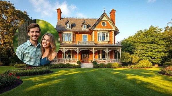 Charming historic Mount Gambier home for sale with garden and couple.