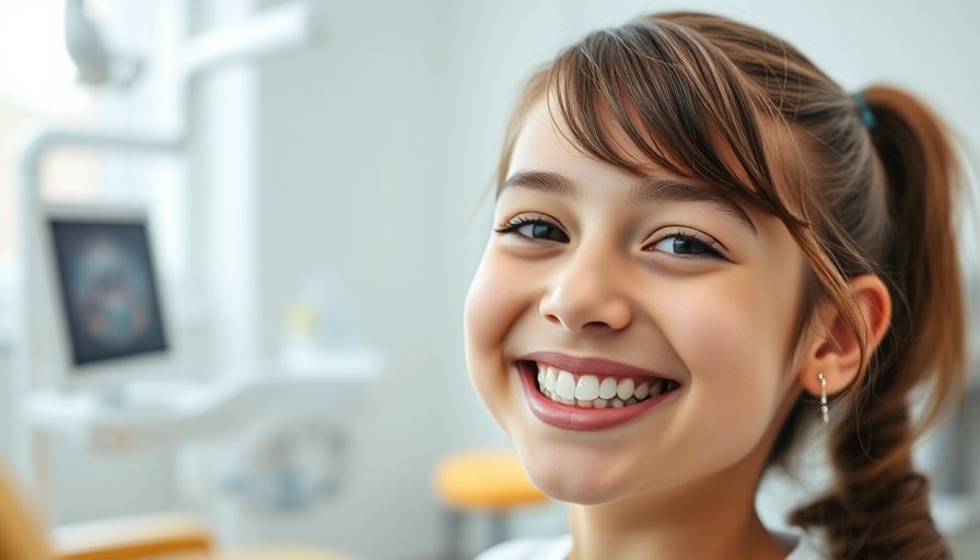 Teen happy with Invisalign for teens in modern dental office