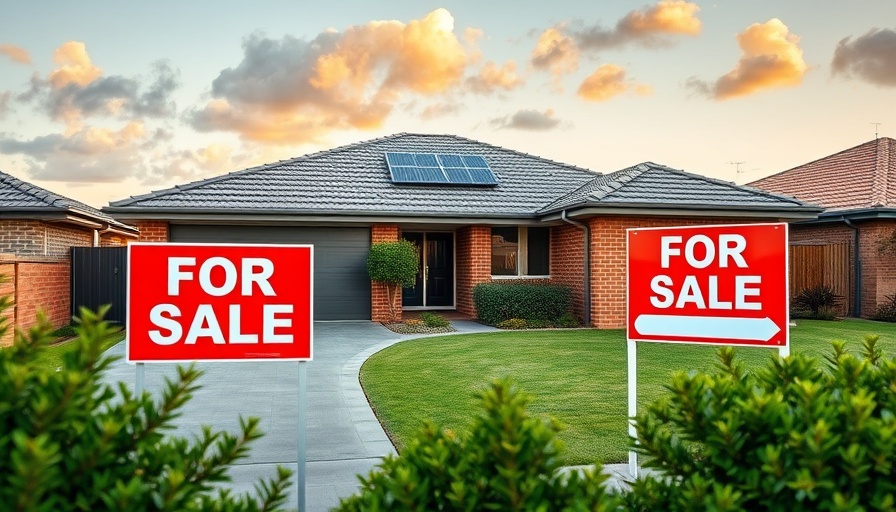Suburban home for sale in Australia, illustrating shift in Aussie homeownership.