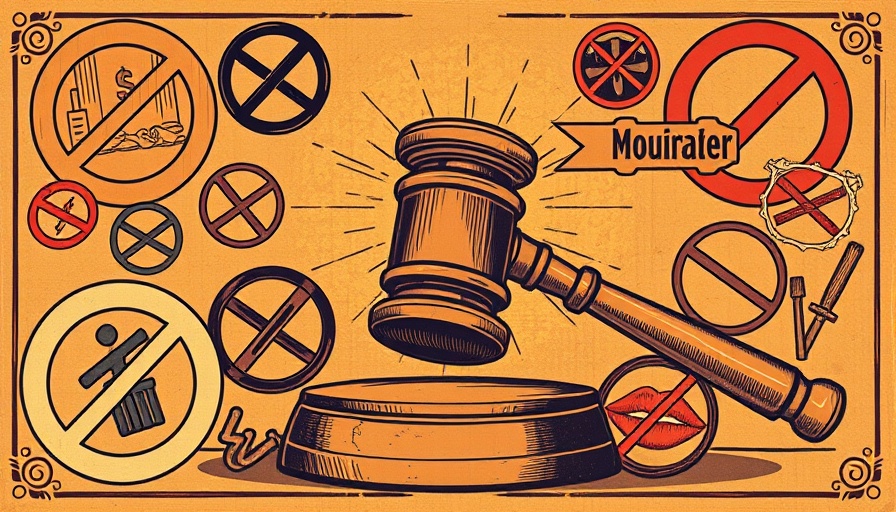 Vintage auction illustration with gavel and symbols, property auction Newcastle.