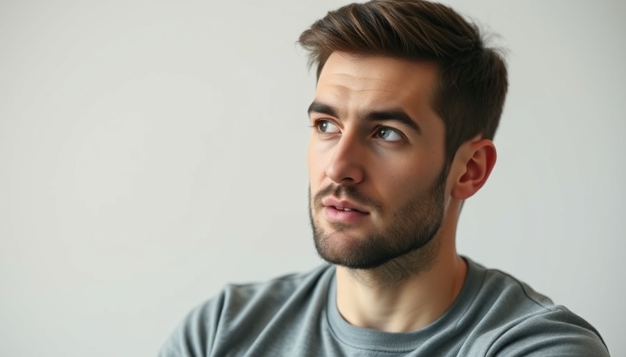 Young man discussing property management in Newcastle video chat.