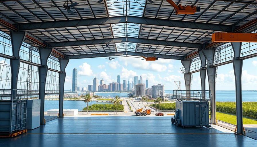 Tampa industrial real estate developments with modern facilities.