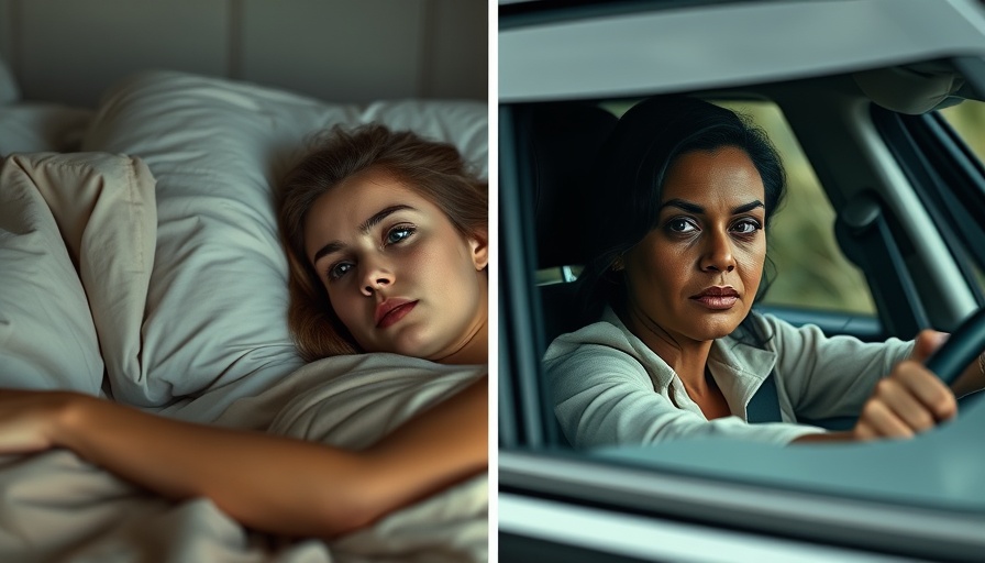 Candid shot of two women, contrasting emotions, split-screen view.
