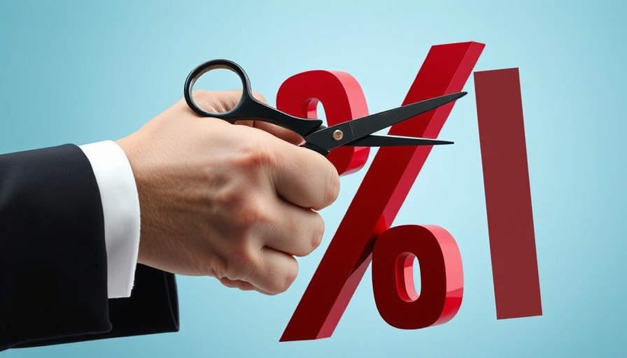 Cutting interest rates concept by non-bank lenders.