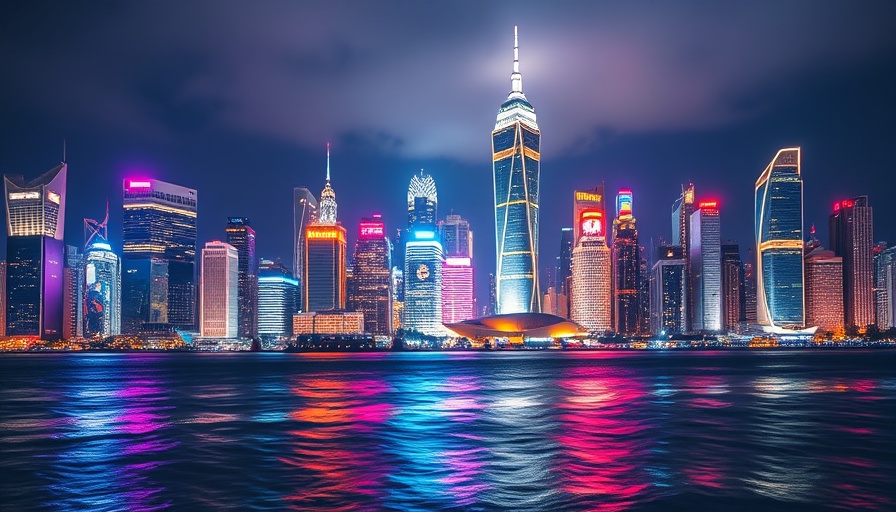 Vibrant city skyline symbolizing global real estate investment