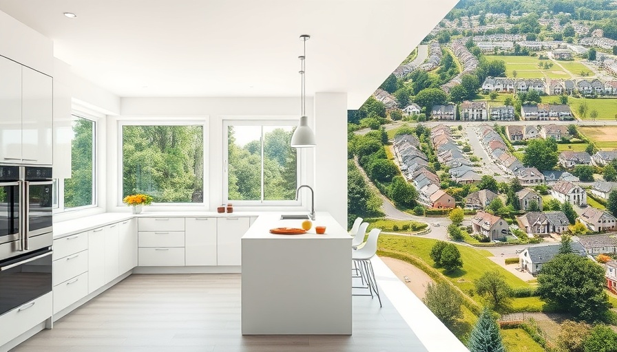 St Kilda East homes undervalued: modern kitchen and neighborhood aerial view.