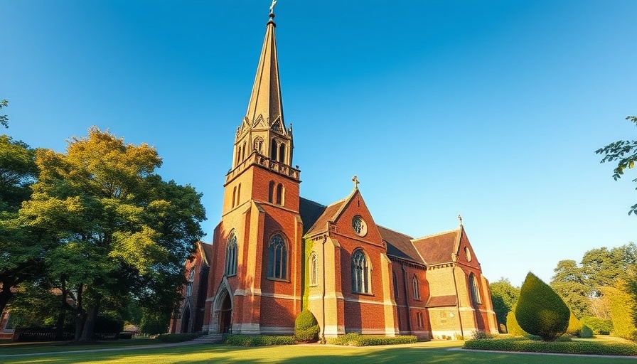 Former Hawthorn church office for sale, beautiful historic brick exterior.
