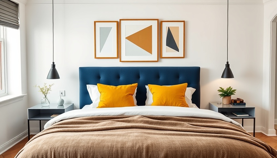 Modern bedroom in build-to-rent Newcastle housing market.