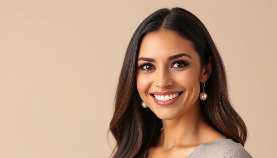 Smiling woman portrait indicating positive real estate investment trends.