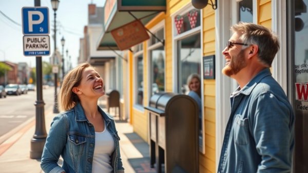 Casual laughter on a sunny street, illustrating under-the-radar TV shows.