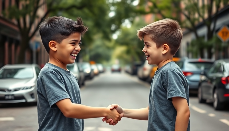 Preteen boys enjoy activities together in Brooklyn.