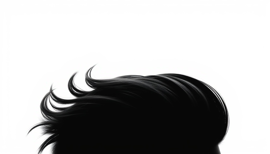 Silhouette of hair symbolizing hair loss treatment