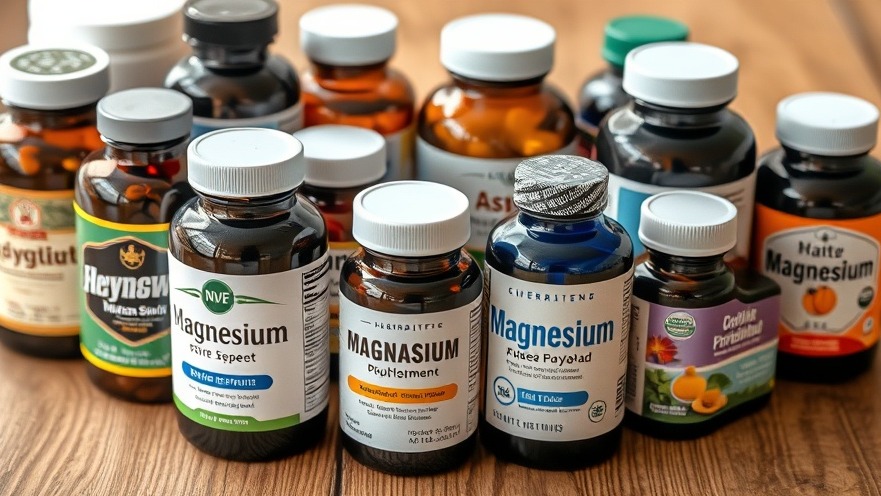 Explore the benefits of a wellness lifestyle with magnesium supplements in vibrant colors.
