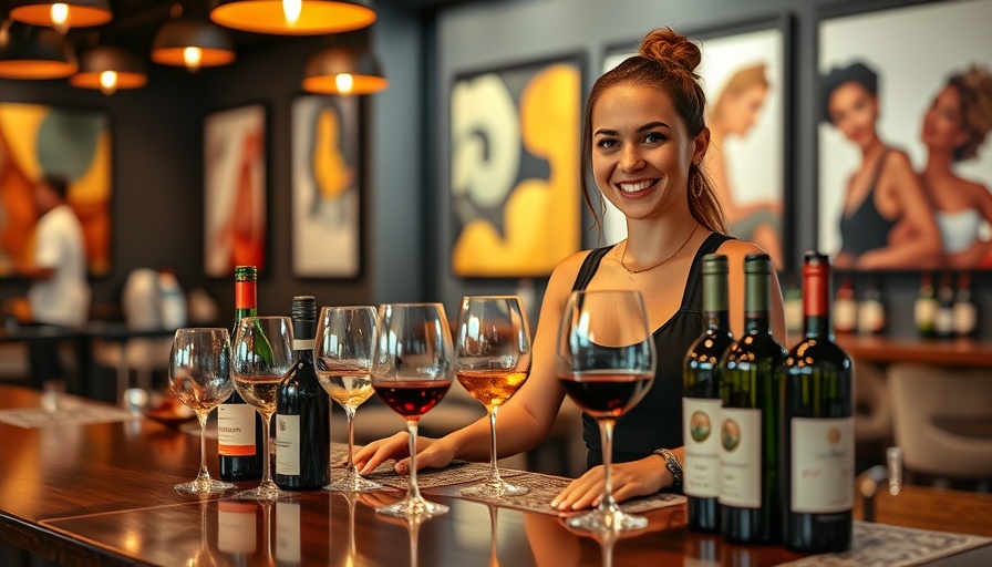 Spanish wines on tap in a chic bar setting