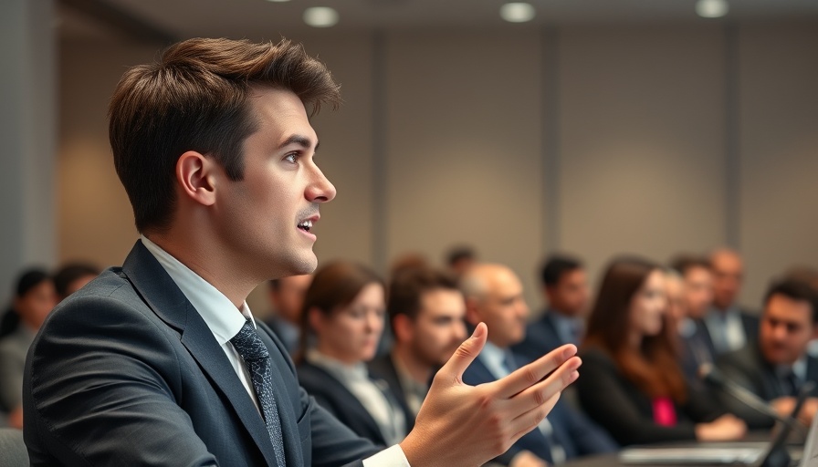 H-1B visa fees impact on startups discussed by a speaker in a meeting