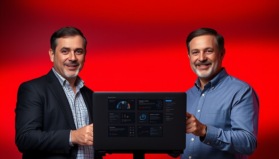 Presenters discussing AI to Create Beautiful Designs with sleek modern UI.