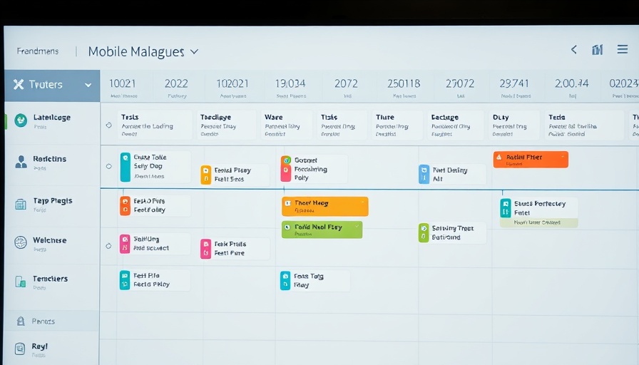 Digital project management timeline illustrating AI agents vs. workflows.