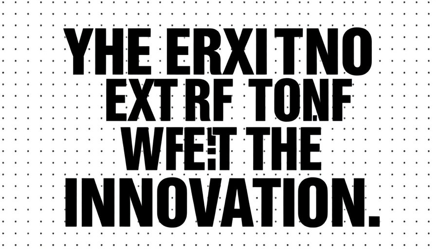 Minimalistic quote text illustration on grid background.