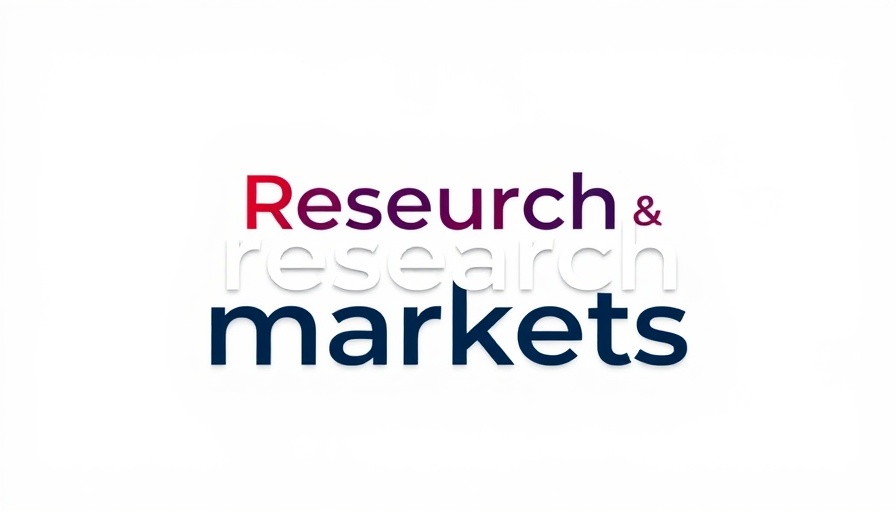 Modern logo of Research and Markets, emphasizing market trends.
