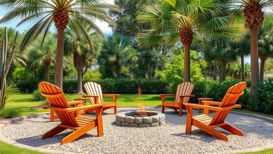 Outdoor DIY fire pit area in Tampa, highlighting home renovation and design trends.