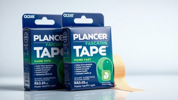 QuickTape for Plantar Fasciitis packaging on a white background.