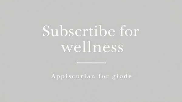 Wellness subscription promotion text, spa deals theme.