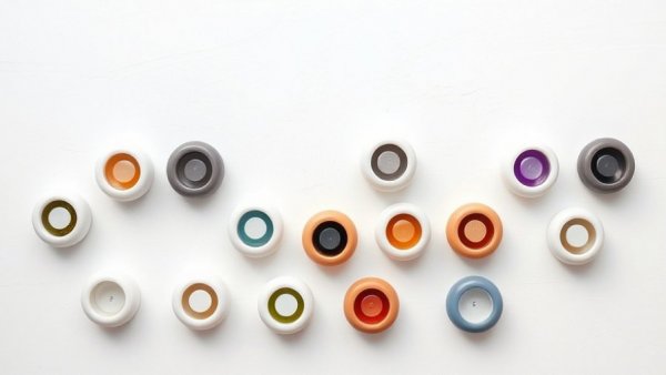 Essence Ring Aromatherapy Blends arranged in a clean display.