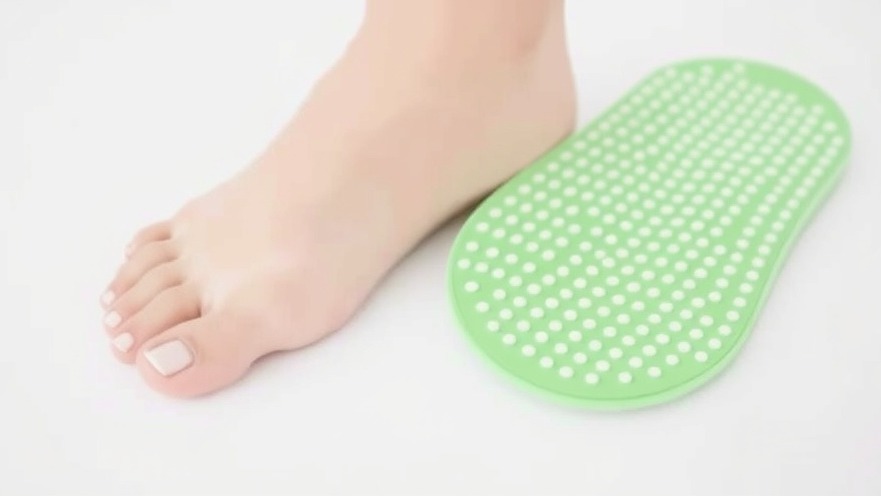 Soft orthopedic foot pads for effective foot pain relief products.