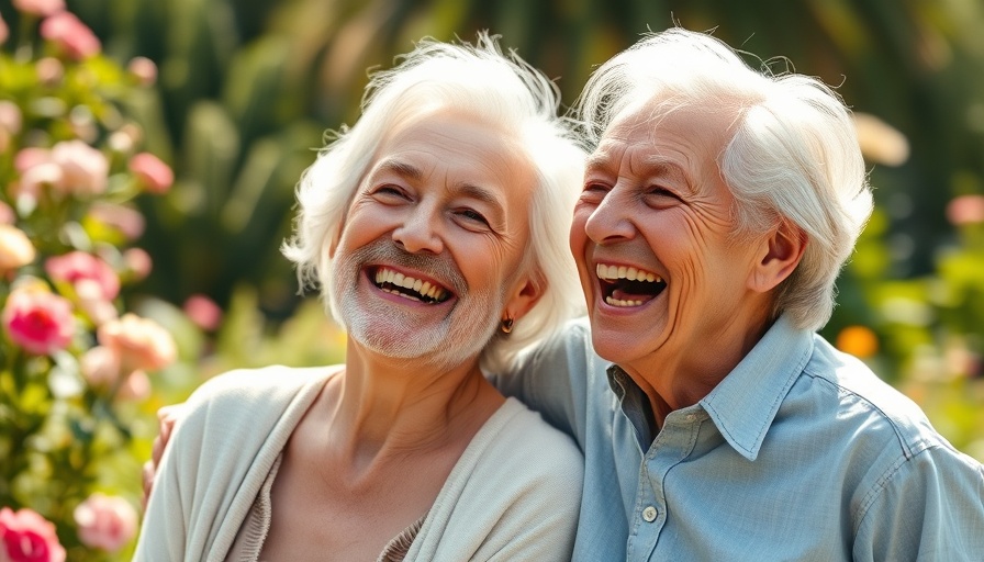 Elderly couple enjoying vitality outdoors as if nicotinamide riboside reverses premature aging.