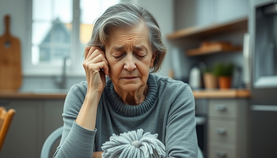 Woman with back pain from cleaning in kitchen. Can low back pain be from feet?