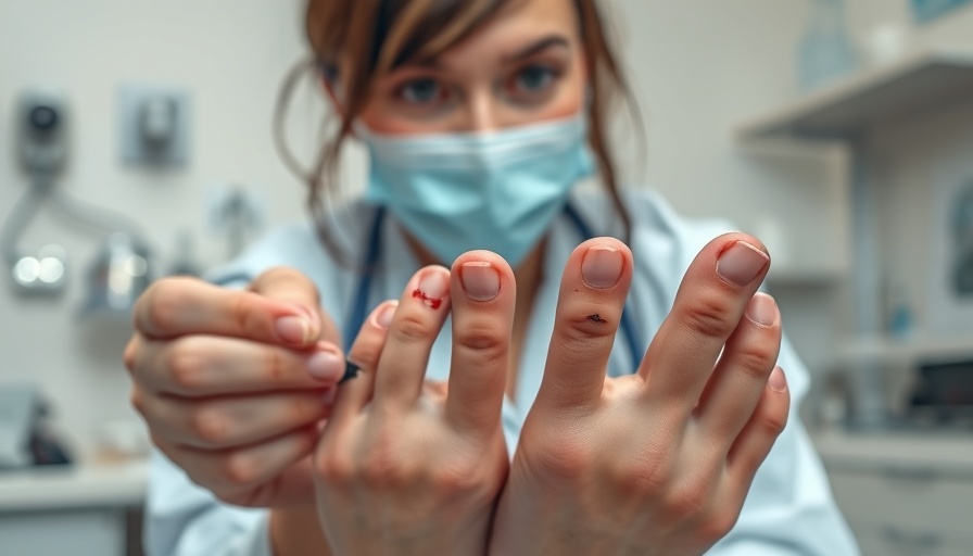 Nail fungus solution for severe fungal nails in medical setting