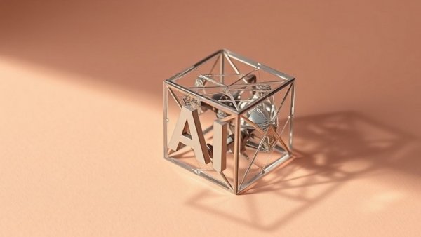 Intricate AI cube symbolizing Chief Resource Officer role.