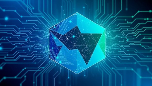 ChatGPT AI interface symbolizing deep market research transformation, vibrant colors.