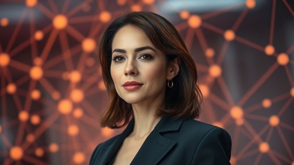 Confident professional woman representing human-centric AI for small business