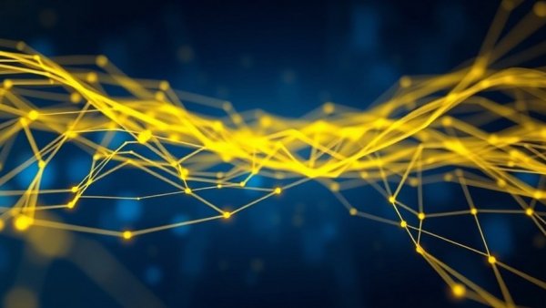 Abstract AI network circuitry illustrating AI-driven imaging solutions.