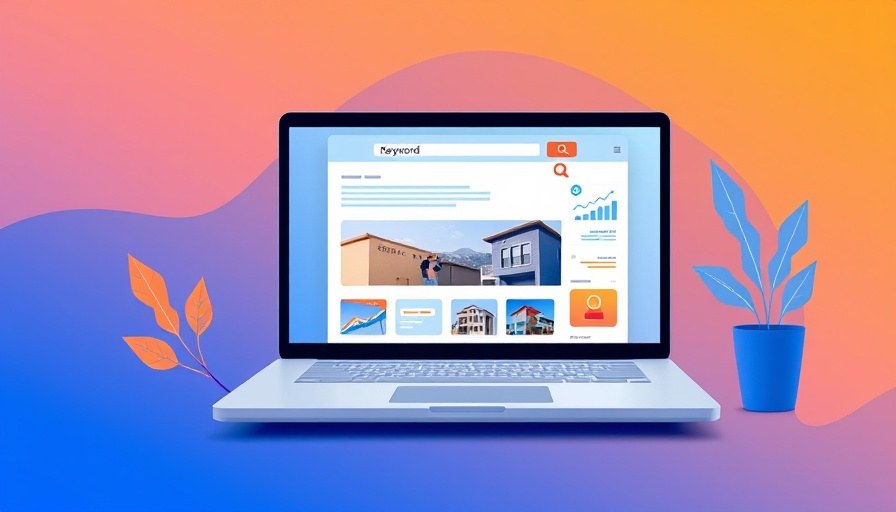 Ahrefs and Semrush graphic for real estate optimization keyword research.