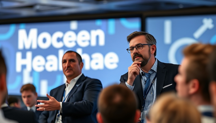 Experts discussing AI challenges at a digital health summit event.