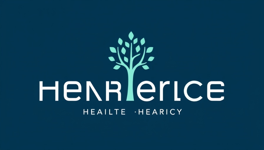 Minimalist logo representing AI in healthcare benefits for small businesses.