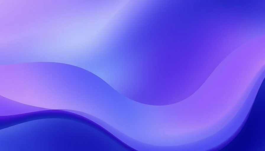 Gradient abstract image representing hardware investment opportunities.