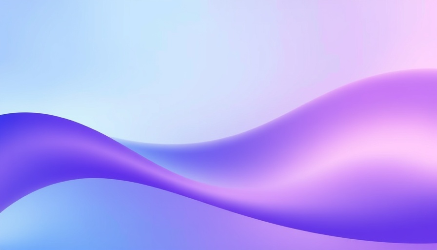 Blue to purple gradient with sleek curve, abstract and modern.