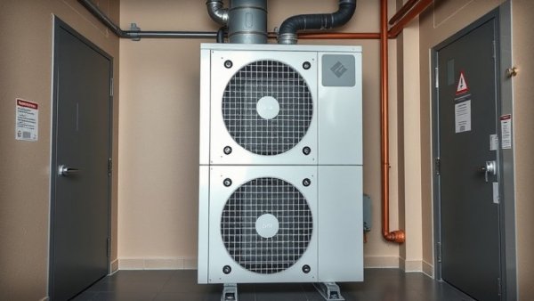 Modern HVAC unit showcasing commercial HVAC maintenance setup.