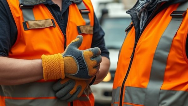 Workers in orange vests impact of Temporary Protected Status changes