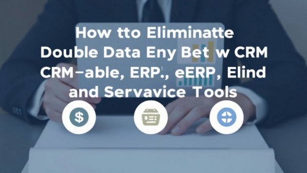 How to Eliminate Double Data Entry Between CRM, ERP, and Field Service Tools in 7 Steps
