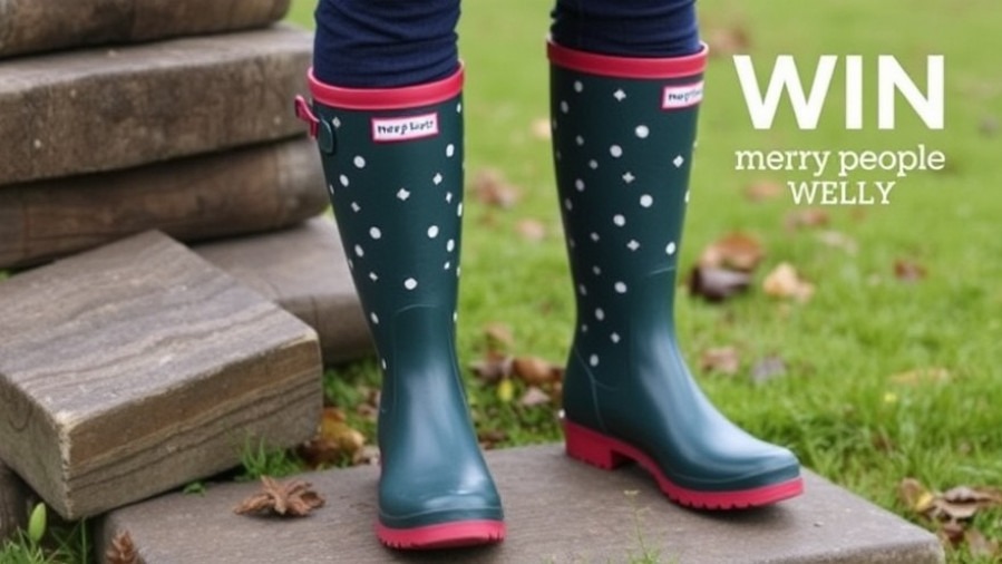 Win a Merry People Welly bundle for sustainable home design and eco-friendly gardening!