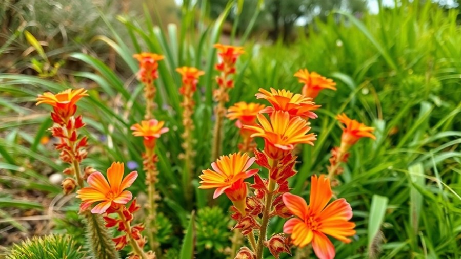 Vibrant Texas desert plants in a natural park, showcasing eco-friendly gardening and water conservation.