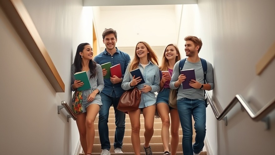Group of college students engaging in eco-friendly gardening discussions indoors.